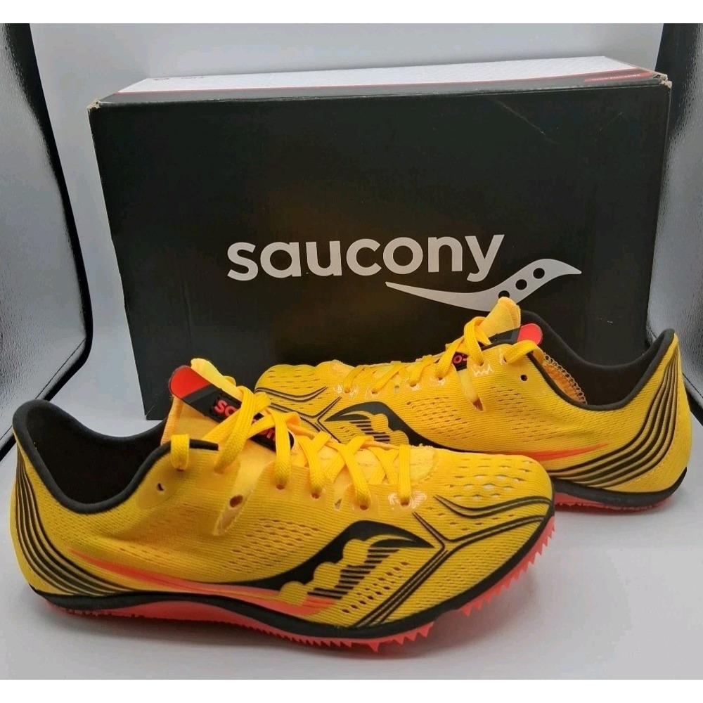 Saucony: Endorphin 3, S19070-16 Womens Yellow Canvas Athletic Running Shoes 5.5